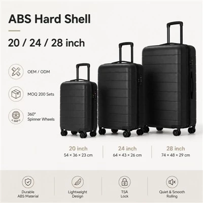 ABS+PC Hard Shell Bagage